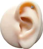 Helix Ohrpiercing 316L Chirurgenstahl mit Dreieck in Produktbild-Vorschau 2
