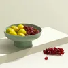 Miska na owoce, prosty wielofunkcyjny plastikowy talerz do Podgląd zdjęcia produktu 5