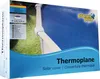The image shows the packaging of a solar cover for a round pool. Produktbild-Vorschau