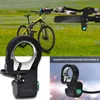 Spínač klaksónu na bicykli Dotykový typ ABS Materiál čierny Náhľad obrázku produktu 3