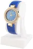 Uhrenständer weiß für eine Uhr / Blanco Aufsteller Produktbild-Vorschau 2