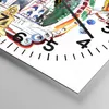 Wanduhr - Quadrat - Glasuhr - Elefanten Indien Religion Produktbild-Vorschau 5
