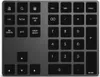 A close-up, top-down view of a black numeric keypad with gray keys. Produktbild-Vorschau