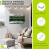 ARTland Wandbild Alu für Innen & Outdoor Stille Bergwelt Produktbild-Vorschau 2