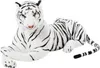 BRUBAKER tigre bianca 110 cm peluche coccoloso Anteprima dell’immagine prodotto 1