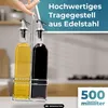 Cucino Öl- und Essigflaschen-Set – Glas mit Produktbild-Vorschau 2