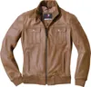 Bogotto Brooklyn Motorrad Lederjacke, braun, 60 Produktbild-Vorschau 4
