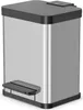 Hailo 0622-200 Hailo Poubelle à pédale Öko duo plus M, 2x9 Voir les images du produit 6