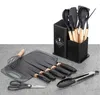 Set Mit 19 Messer- Und Küchenutensilien Im Ständer E-6069 Produktbild-Vorschau 4