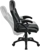 Side view of a black executive chair, with the backrest tilted back. Náhled obrázku produktu
