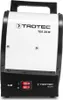 Front view of a white and black TROTEC TDS 20 M ceramic fan heater. Produktbild-Vorschau
