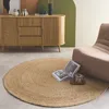 sweeek - Indoor Teppich rund aus Jute, naturfarben Produktbild-Vorschau 4