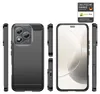 A collage of images showing a phone case from different angles, with a phone inside one of the images. There is also a logo and text overlay in the top right corner. Produktbild-Vorschau