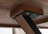 MASSIVMOEBEL24 Baumtisch 220x100x77 Akazie beige lackiert  Produktbild-Vorschau 7