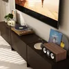 180 cm TV-Schrank mit 3 Türen, Lowboard, Wohnzimmer, Braun, Produktbild-Vorschau 4
