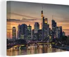 MuchoWow® - Leinwandbilder - Frankfurter Skyline bei Produktbild-Vorschau 1