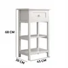 Noční stolek se zásuvkou a 2 policemi Loft Modern 45x30x68 Náhled obrázku produktu 2
