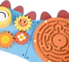 Tooky Toy Dinosaurier Aktivitätenpanel für die Wand aus Produktbild-Vorschau 6