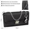 Kellnerbörse Kunstleder Schwarz Kellnerholster inkl. Kette Produktbild-Vorschau 2