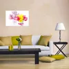 Wallario Poster - Zwei Blumen-Bouquets aus gelben und roten Produktbild-Vorschau 2