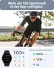 Herren-Smartwatch mit Telefonfunktion, Fitness-Tracker mit Produktbild-Vorschau 4