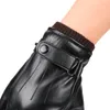 Leder Handschuhe Herren Winter Schwarz, Warm Produktbild-Vorschau 8