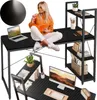 Biuro loft z półkami nowoczesne gamingowe industrialne Podgląd zdjęcia produktu 1