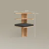 Banc d'angle Livinity Tiberio Sable Chêne 43.5x43.5cm, Voir les images du produit 3