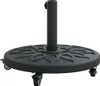vidaXL Sonnenschirmständer 15.25 kg Schwarz Eisen Produktbild-Vorschau 7