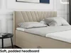 MEBLINI Boxspringbett mit Bettkasten - Gepolstert Produktbild-Vorschau 5