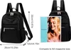 J&W Sac à dos City pour femmes Mirtona Noir Taille unique Voir les images du produit 25