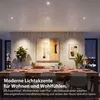 Maxkomfort 3er Set LED Einbaustrahler Schwarz - Schwenkbar Produktbild-Vorschau 9
