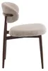 Furnihaus - Chaises de salle à manger Celia Taupe Noyer Voir les images du produit 5