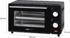 Clatronic MB 3746 schwarz Minibackofen Náhled obrázku produktu 2