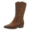 MARCO TOZZI Damen Stiefelette Western Cowboy Boot mit Produktbild-Vorschau 4