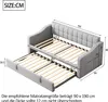 okwish 2-in-1 Schlafsofa 90×190 Tagesbett mit Ausziehbett Produktbild-Vorschau 7