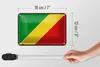 Blechschild Flagge Kongo 18x12cm Retro Flag of the Congo Produktbild-Vorschau 5