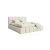 FEDVE Polsterbett Lund aus Bouclé-Stoff 160x200 cm, Creme Produktbild-Vorschau 7