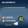 MONZANA® LED rampouchy pohádkové světla 40 rampouchů bílé Náhled obrázku produktu 3