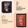 Klarstein Mini Frigo de Chambre de 42L pour Snacks et Voir les images du produit 4