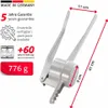 Westmark Spätzle-/Kartoffelpresse Spätzlepress, Rundloch, Produktbild-Vorschau 2