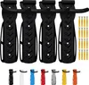 4 x WELLGRO Wand Fahrradhalter - Stahl Fahrrad Produktbild-Vorschau 1