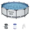 Steel Pro Max™ Frame Pool Komplett-Set, rund, mit Produktbild-Vorschau 2
