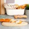 Spaziosa scatola per il pane color crema con tagliere in Anteprima dell’immagine prodotto 6