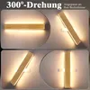 ZMH LED Applique murale intérieure - 52CM Bois Moderne Voir les images du produit 8
