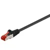 Goobay 95468 Kabel krosowy CAT 6, S/FTP (PiMF), czarny, 0,5 Podgląd zdjęcia produktu 1
