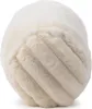 Kissenrolle - Creme - 20 x 60 cm - mit Reißverschluss - Produktbild-Vorschau 3