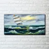 Coloray Canvas 100x50  Wandbild Leinwand Bilder Wellen Produktbild-Vorschau 2