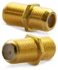 F-Verbinder Sat Kupplung 2x Antennen Koaxialkabel Kabel Produktbild-Vorschau 7