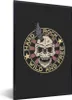 MuchoWow® MuchoWow® Gerahmtes Poster Totenkopf - Gitarre - Produktbild-Vorschau 1